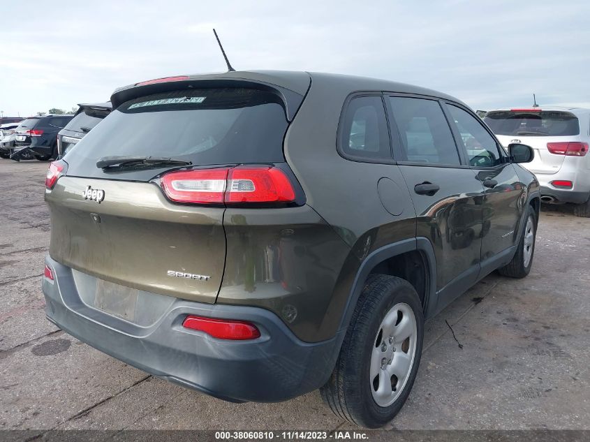 2014 JEEP CHEROKEE SPORT - 1C4PJLAB1EW245214