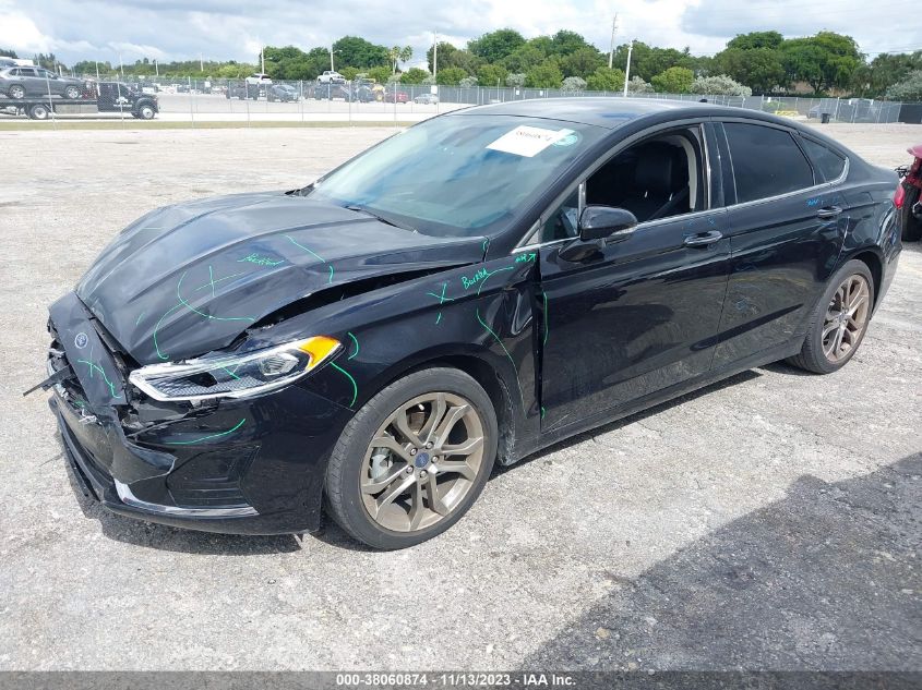 2020 FORD FUSION SEL - 3FA6P0CD6LR216675