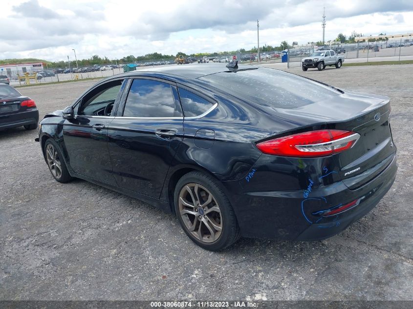 2020 FORD FUSION SEL - 3FA6P0CD6LR216675