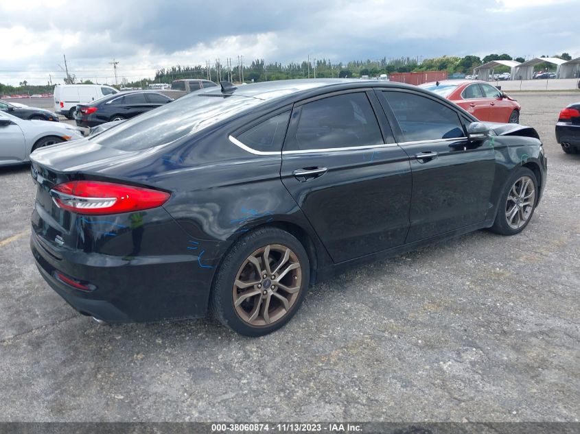 2020 FORD FUSION SEL - 3FA6P0CD6LR216675