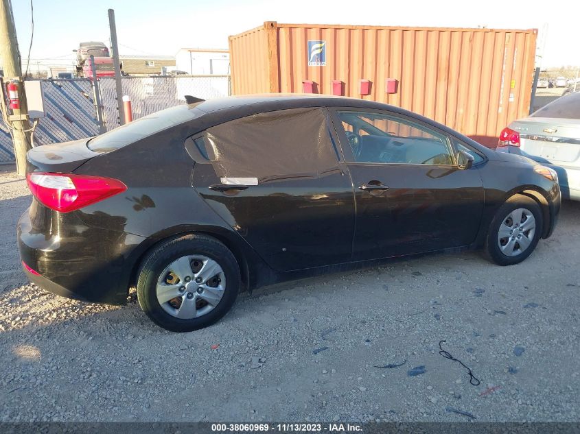 2015 KIA FORTE LX - KNAFK4A65F5420439