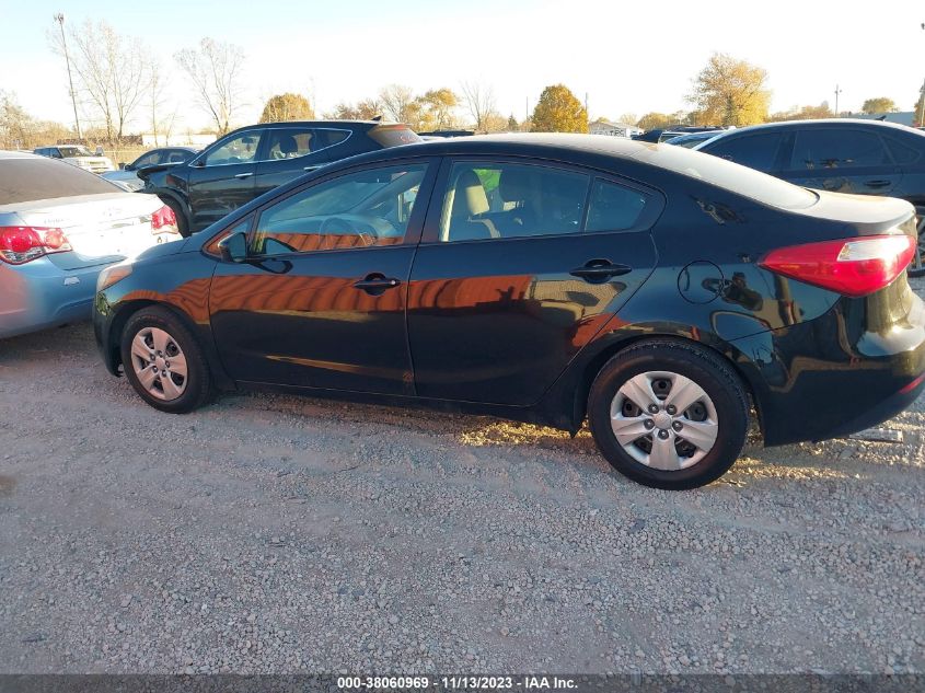 2015 KIA FORTE LX - KNAFK4A65F5420439
