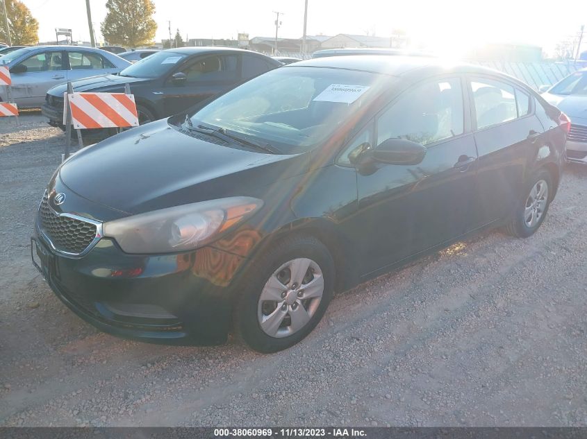 2015 KIA FORTE LX - KNAFK4A65F5420439