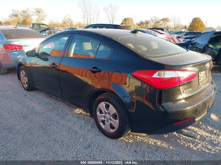 2015 KIA FORTE LX - KNAFK4A65F5420439