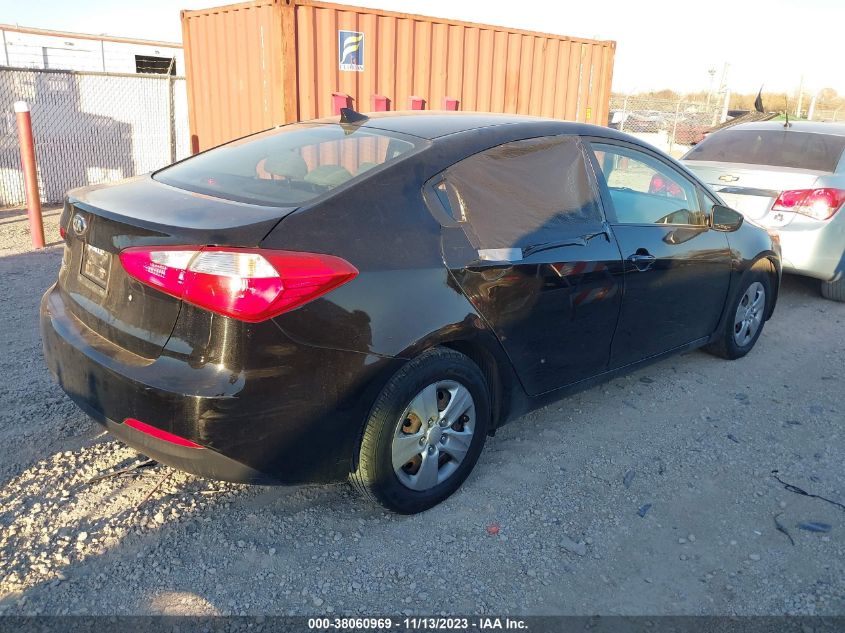 2015 KIA FORTE LX - KNAFK4A65F5420439