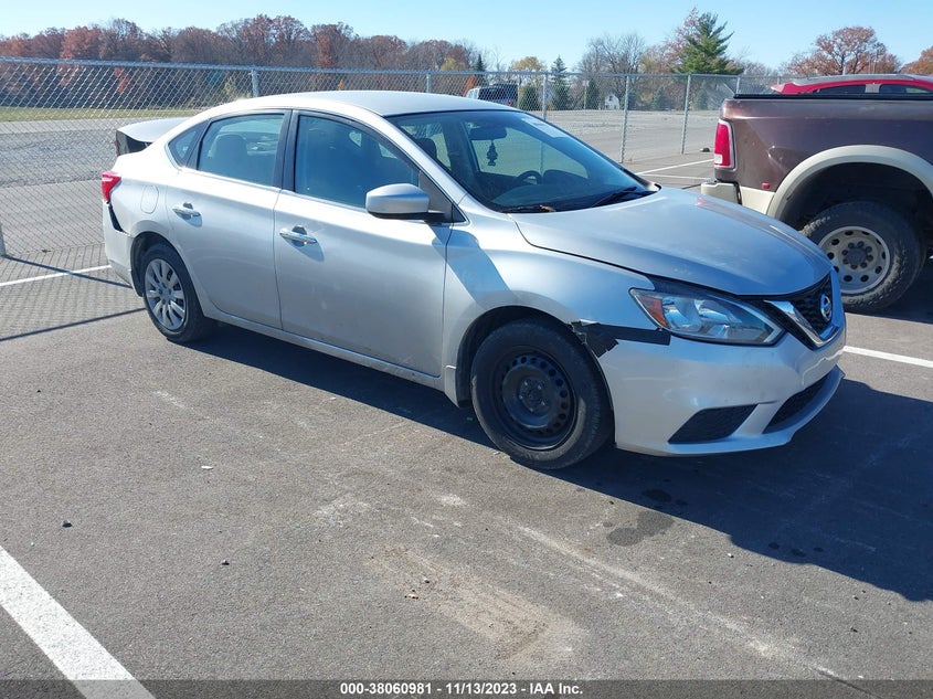 VIN 3N1AB7AP2HY274291 2017 NISSAN SENTRA S/SV/SR/SL