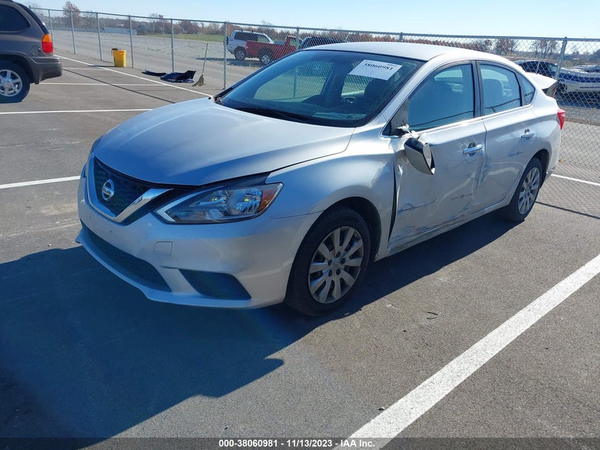VIN 3N1AB7AP2HY274291 2017 NISSAN SENTRA S/SV/SR/SL