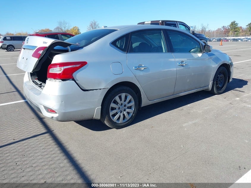 VIN 3N1AB7AP2HY274291 2017 NISSAN SENTRA S/SV/SR/SL