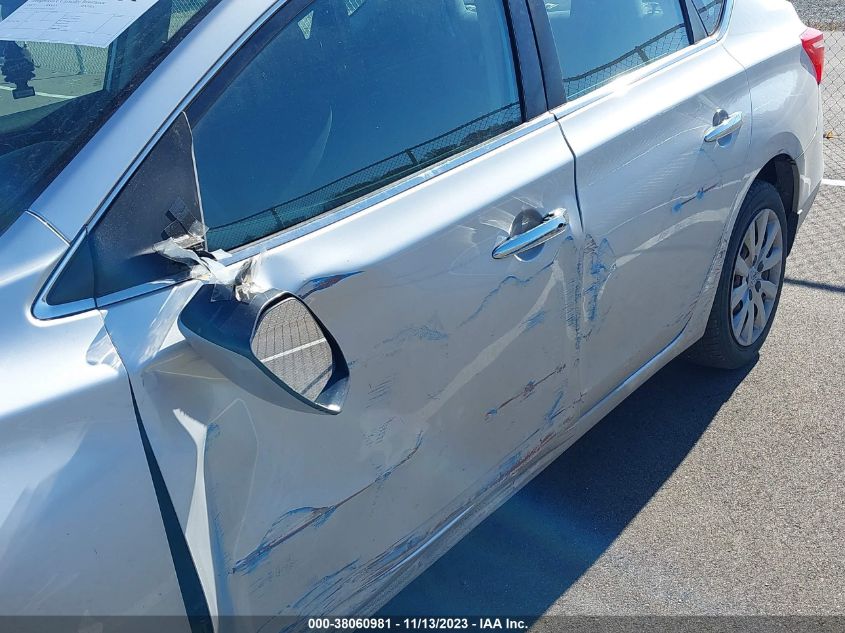 VIN 3N1AB7AP2HY274291 2017 NISSAN SENTRA S/SV/SR/SL