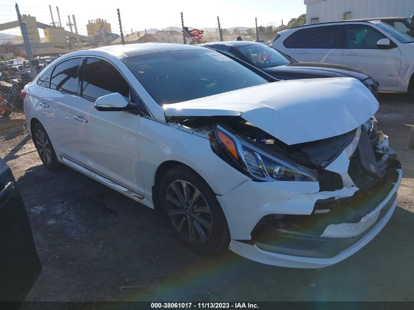 2016 HYUNDAI SONATA LIMITED - 5NPE34AFXGH320558