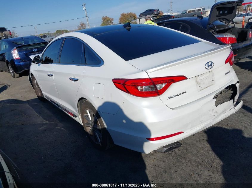 2016 HYUNDAI SONATA LIMITED - 5NPE34AFXGH320558