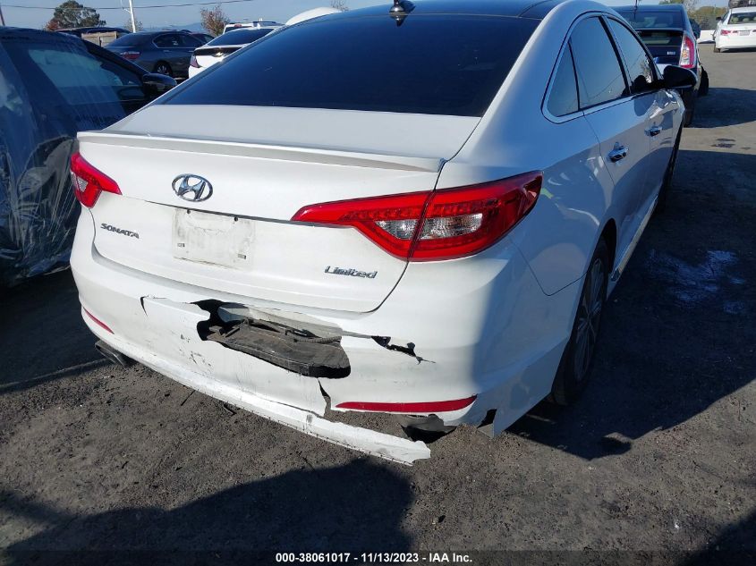 2016 HYUNDAI SONATA LIMITED - 5NPE34AFXGH320558