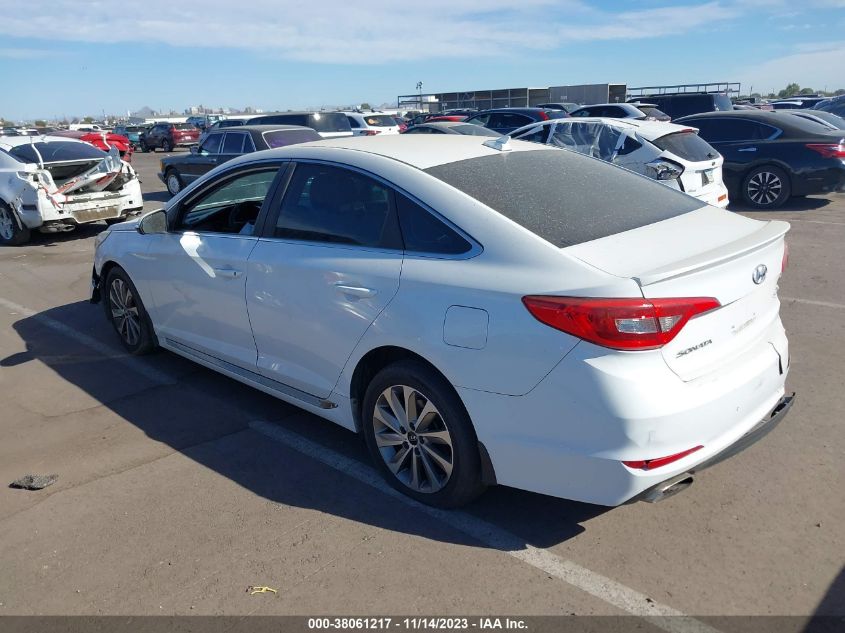 2015 HYUNDAI SONATA SPORT/LIMITED - 5NPE34AF5FH229034