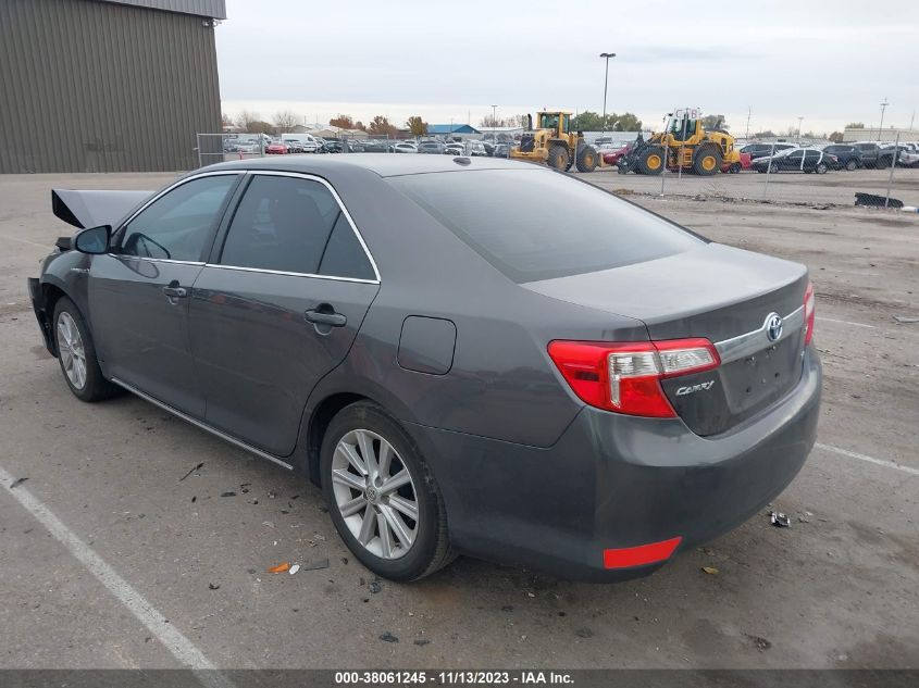 2014 TOYOTA CAMRY HYBRID XLE - 4T1BD1FK8EU124315
