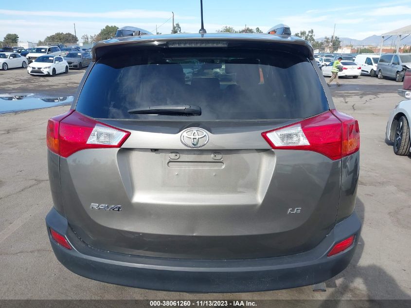 2013 TOYOTA RAV4 LE - JTMZFREV1DD004751