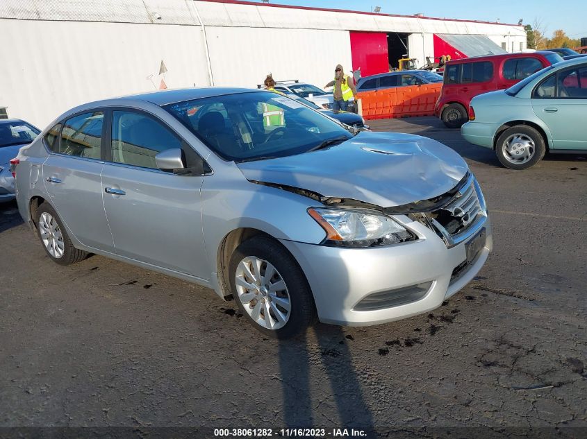 2015 NISSAN SENTRA S - 3N1AB7AP8FY226713