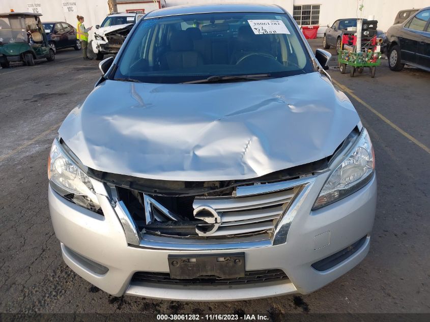 2015 NISSAN SENTRA S - 3N1AB7AP8FY226713