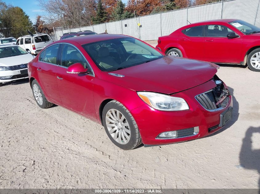 2013 BUICK REGAL PREMIUM - 2G4GS5EV0D9249626