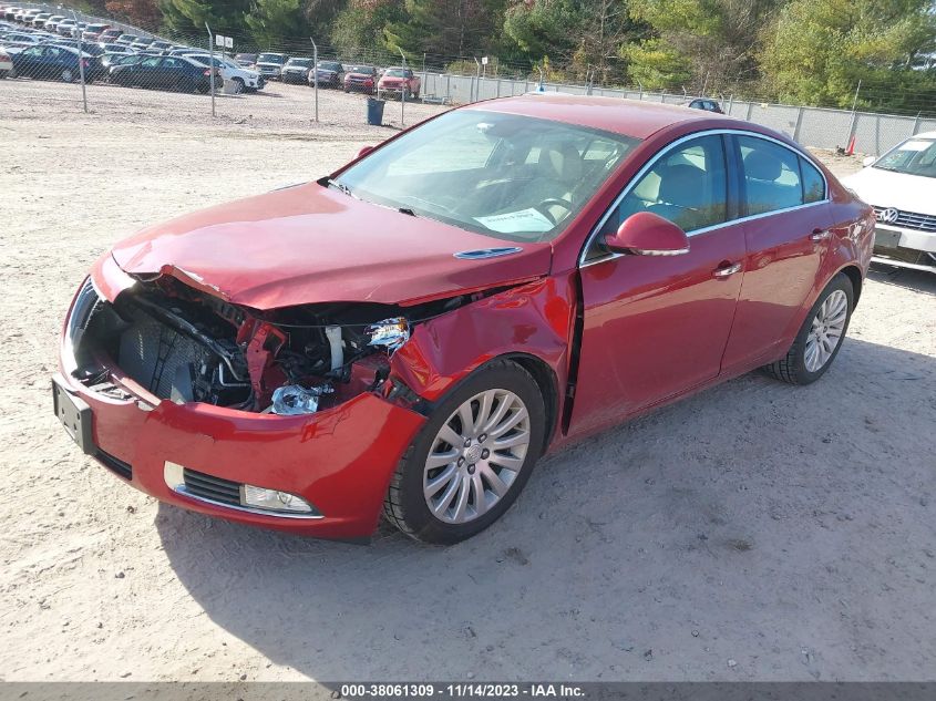 2013 BUICK REGAL PREMIUM - 2G4GS5EV0D9249626