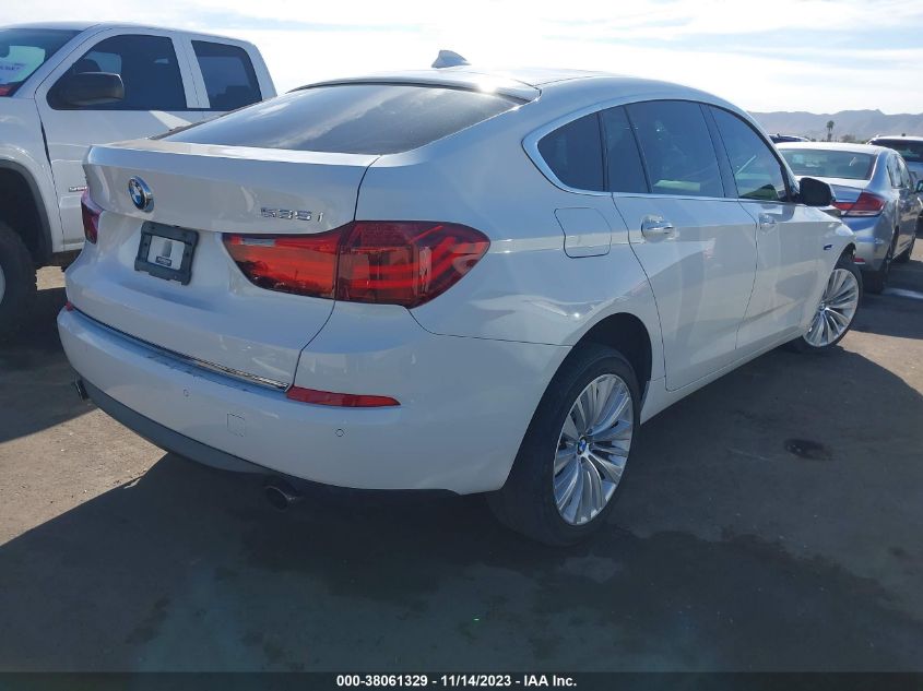2015 BMW 535I GRAN TURISMO 535I WBA5M2C53FGH99026