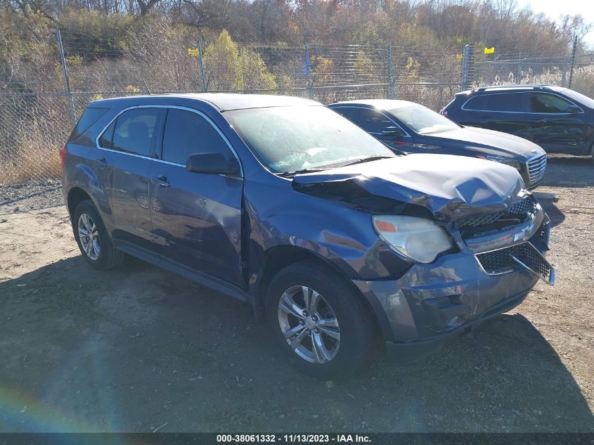 2013 CHEVROLET EQUINOX LS - 2GNALBEKXD6332968