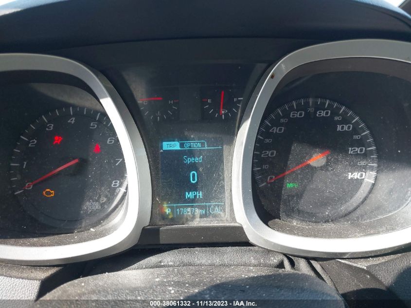 2013 CHEVROLET EQUINOX LS - 2GNALBEKXD6332968