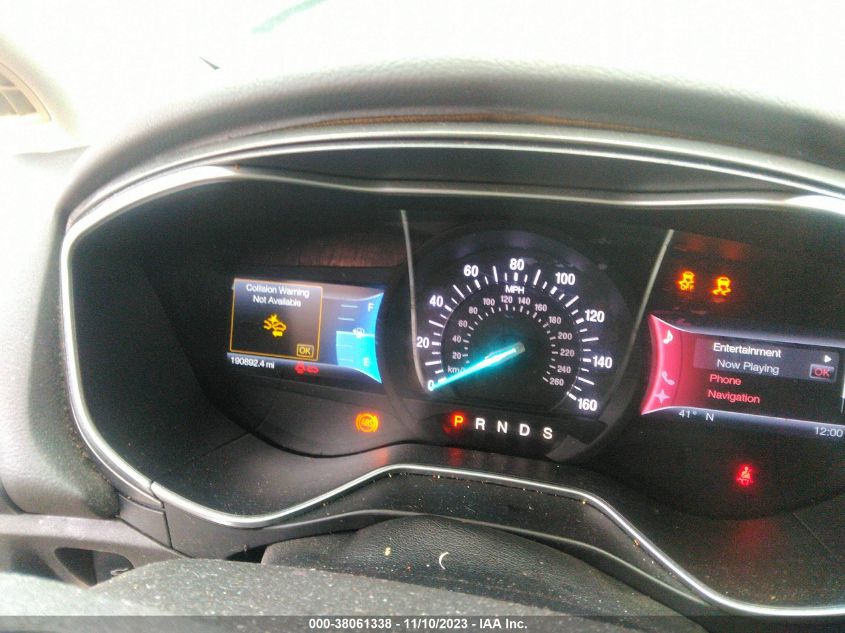 2014 FORD FUSION TITANIUM - 3FA6P0K95ER183412