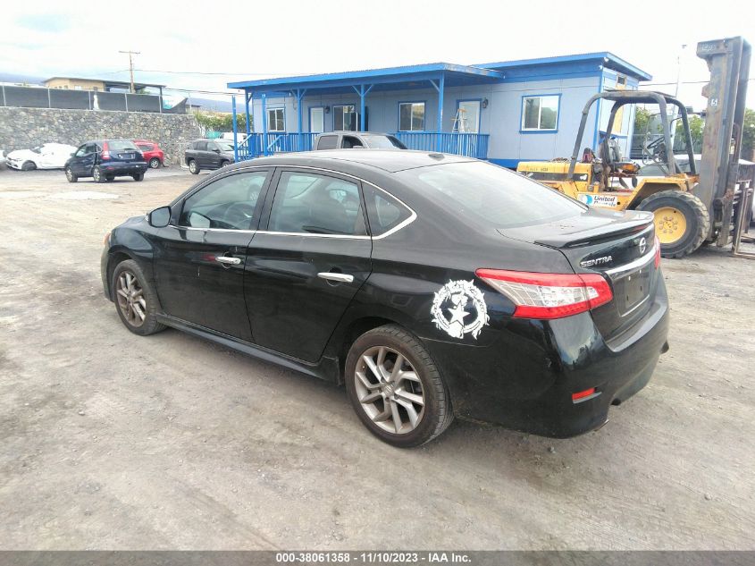 2015 NISSAN SENTRA SR - 3N1AB7AP4FY338263