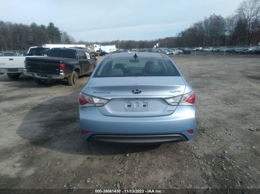 2014 HYUNDAI SONATA HYBRID LIMITED - KMHEC4A4XEA108127