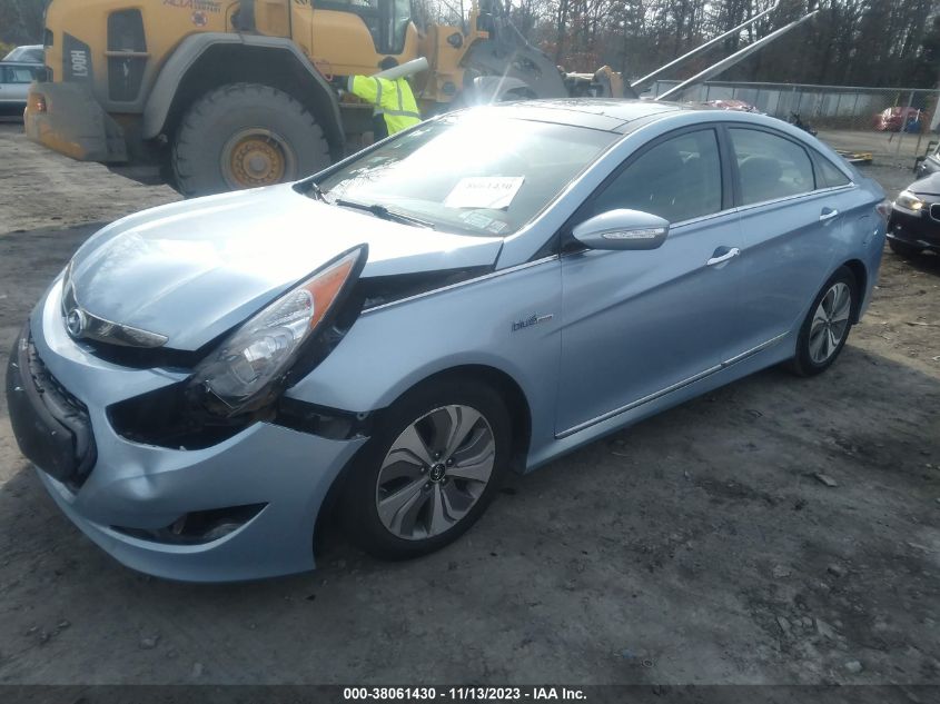 2014 HYUNDAI SONATA HYBRID LIMITED - KMHEC4A4XEA108127