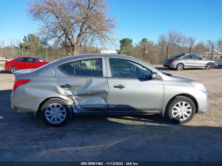 2014 NISSAN VERSA S/S PLUS/SV/SL - 3N1CN7AP8EL807978