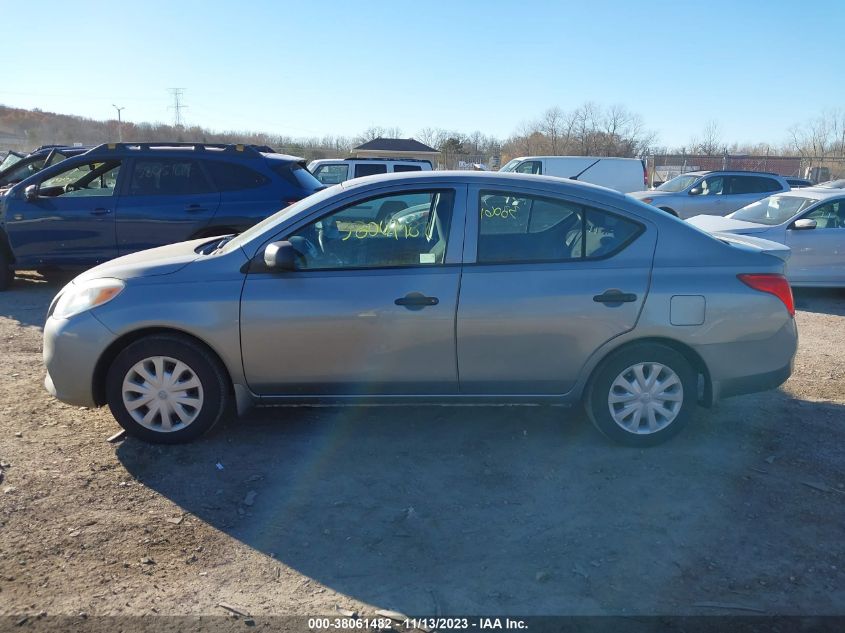 2014 NISSAN VERSA S/S PLUS/SV/SL - 3N1CN7AP8EL807978