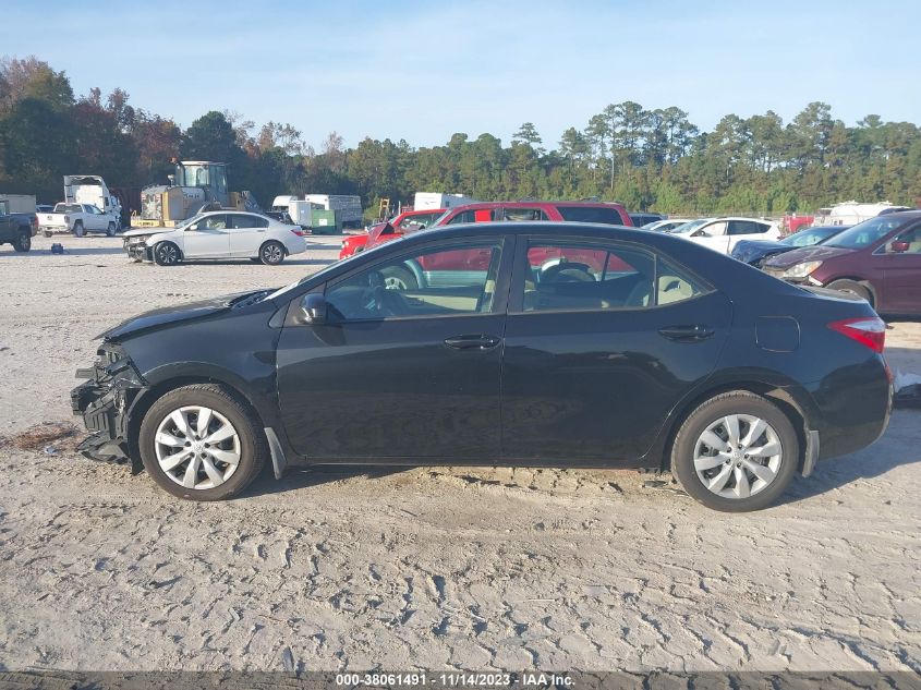 2014 TOYOTA COROLLA LE - 2T1BURHE9EC156357