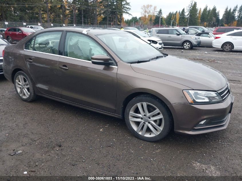 2015 VOLKSWAGEN JETTA SEDAN 2.0L TDI SEL 3VWLA7AJ9FM282149