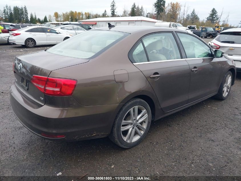 2015 VOLKSWAGEN JETTA SEDAN 2.0L TDI SEL 3VWLA7AJ9FM282149