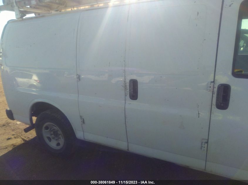 2015 CHEVROLET EXPRESS 2500 WORK VAN - 1GCWGFCF0F1108713