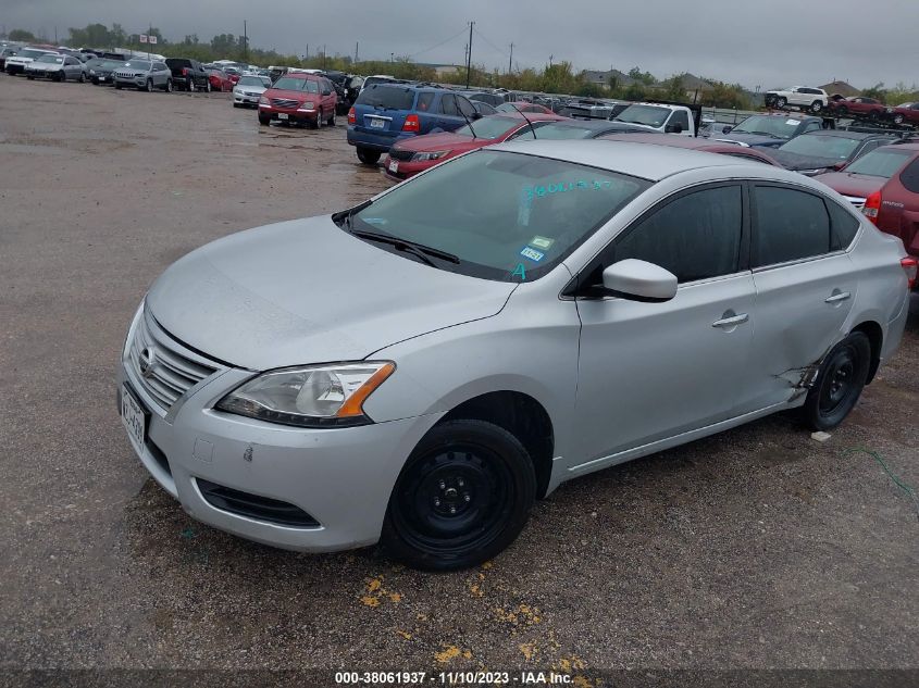2014 NISSAN SENTRA SV - 3N1AB7AP2EY301551