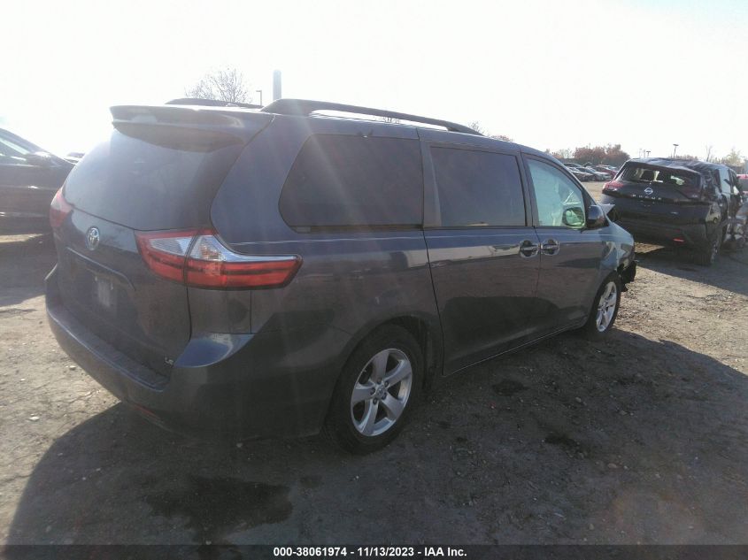 2016 TOYOTA SIENNA LE - 5TDKK3DC7GS737759