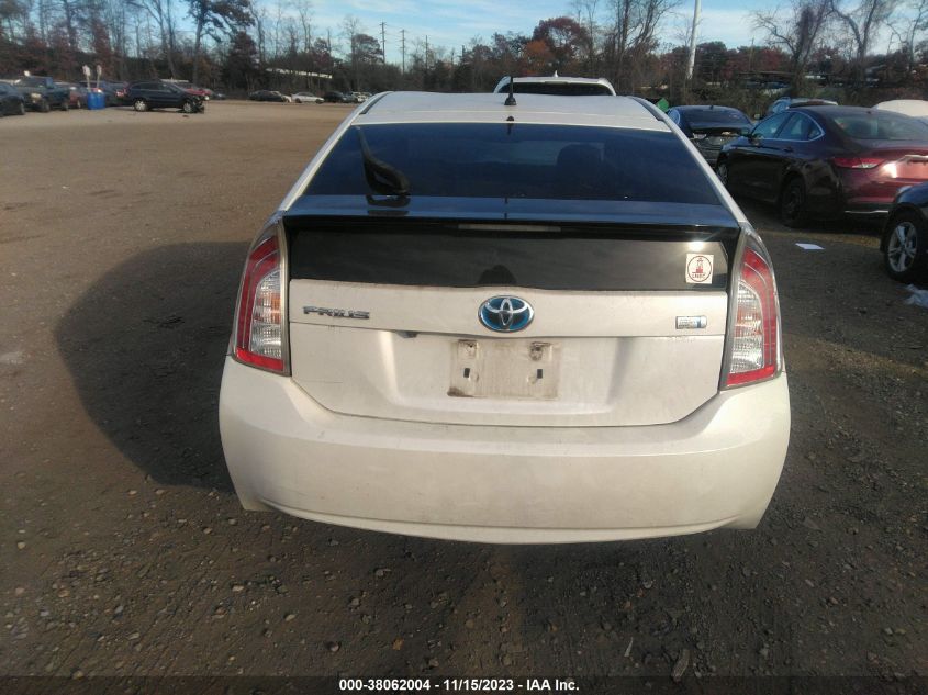 2013 TOYOTA PRIUS TWO - JTDKN3DU7D5680142
