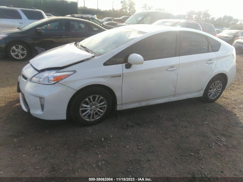2013 TOYOTA PRIUS TWO - JTDKN3DU7D5680142