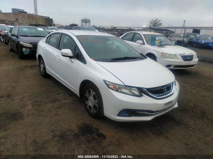 2013 HONDA CIVIC HYBRID - 19XFB4F2XDE203365