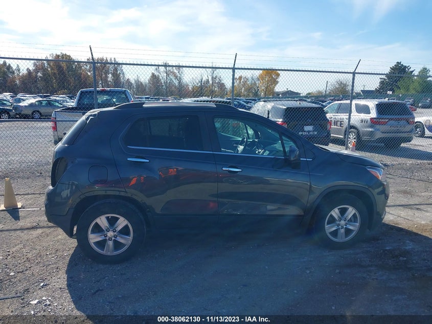 VIN 3GNCJLSB4KL342719 2019 CHEVROLET TRAX 1LT