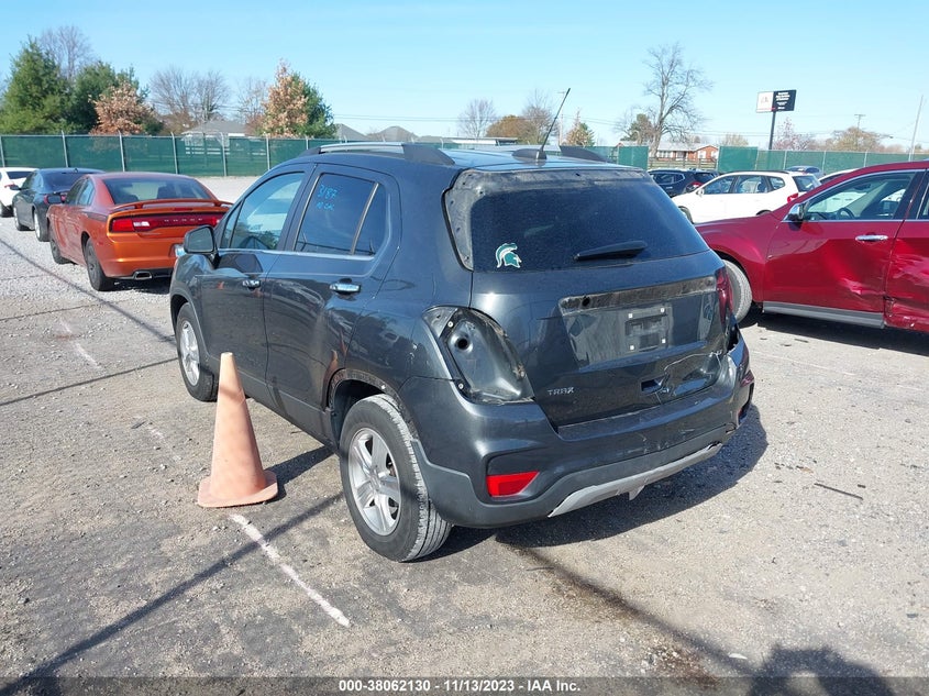 VIN 3GNCJLSB4KL342719 2019 CHEVROLET TRAX 1LT