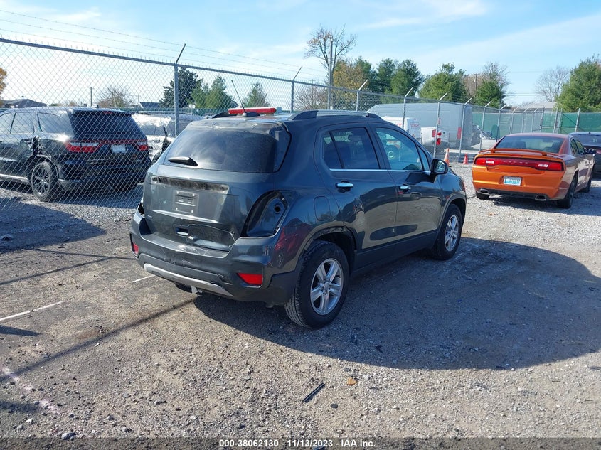 VIN 3GNCJLSB4KL342719 2019 CHEVROLET TRAX 1LT