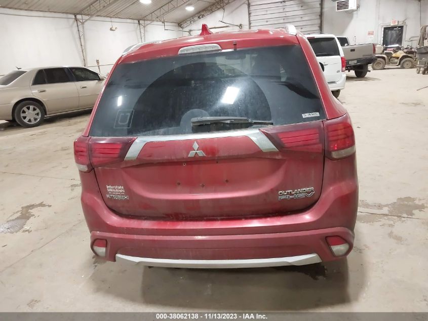 2018 MITSUBISHI OUTLANDER PHEV SEL JA4J24A54JZ057938