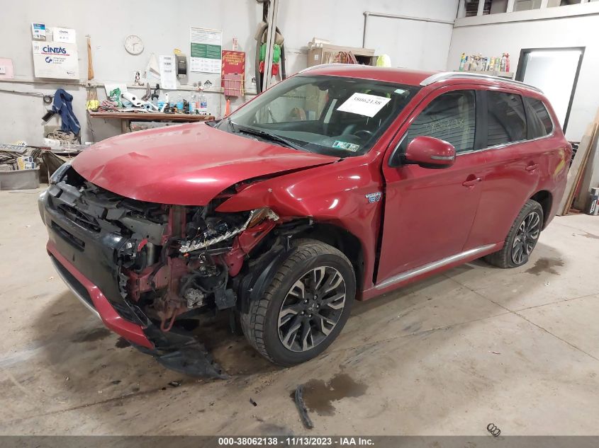2018 MITSUBISHI OUTLANDER PHEV SEL JA4J24A54JZ057938