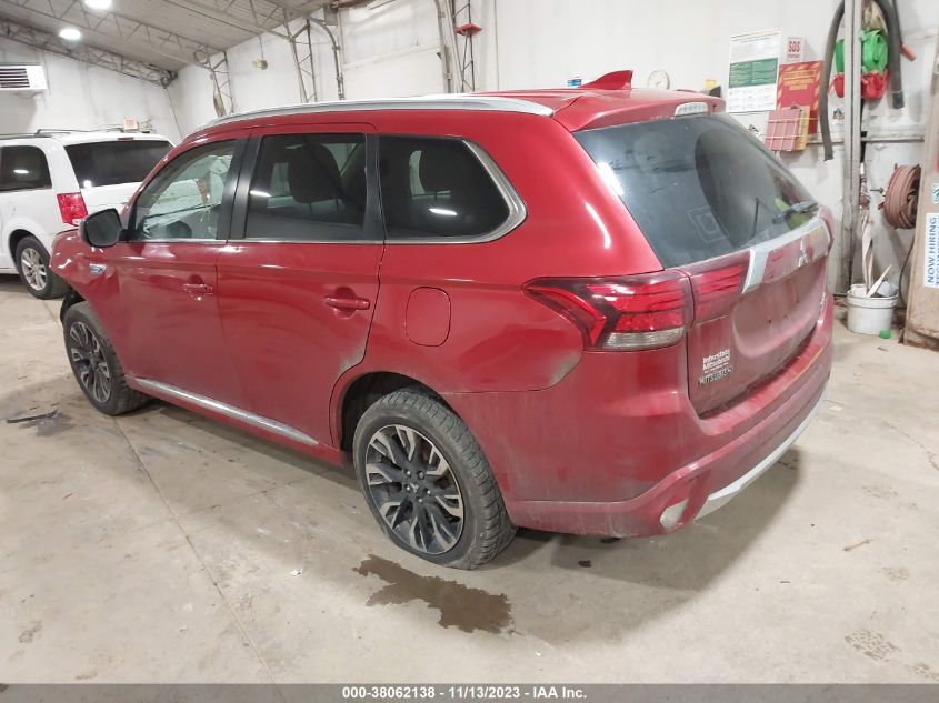 2018 MITSUBISHI OUTLANDER PHEV SEL JA4J24A54JZ057938