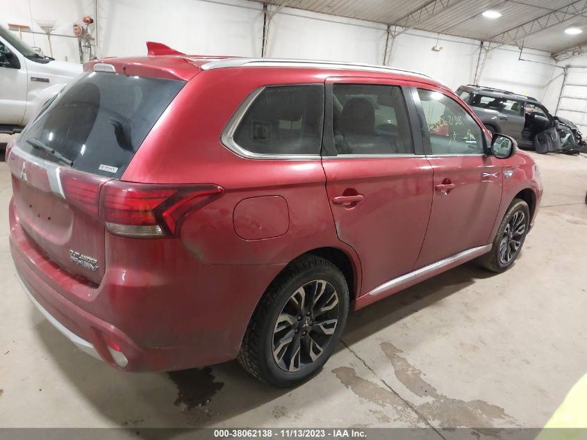 2018 MITSUBISHI OUTLANDER PHEV SEL JA4J24A54JZ057938