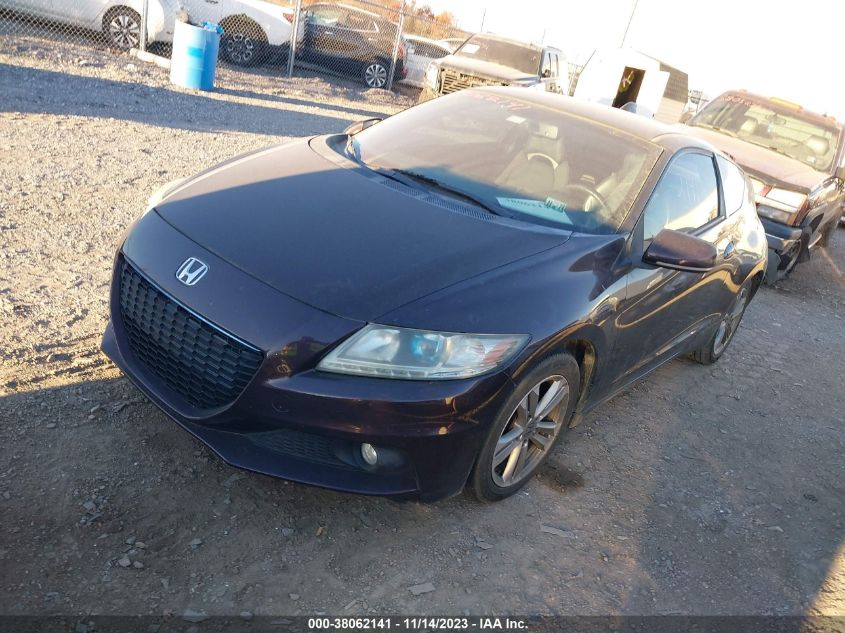 2013 HONDA CR-Z EX JHMZF1C67DS001134