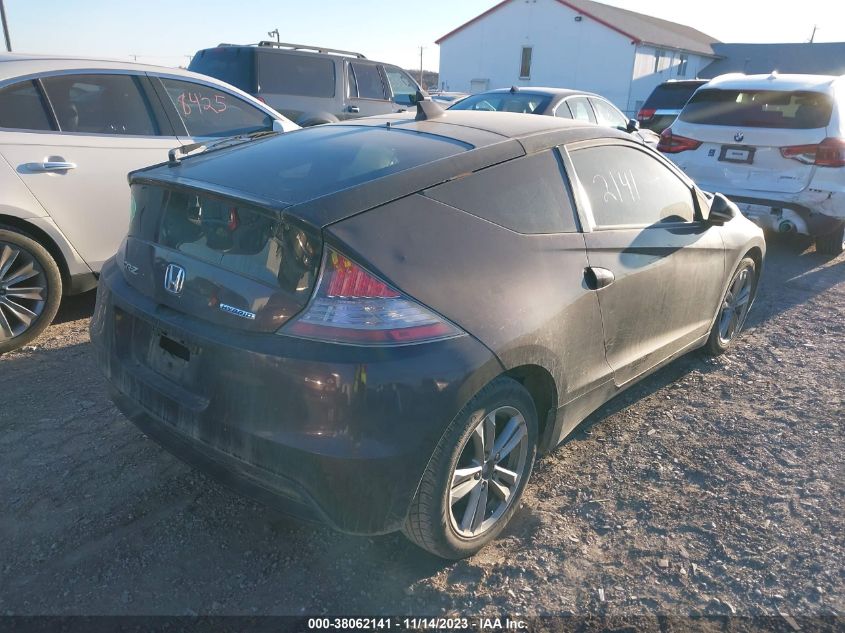 2013 HONDA CR-Z EX JHMZF1C67DS001134